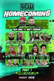 Poster GCW Homecoming Part I