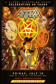 Poster Anthrax: 40th Anniversary Livestream