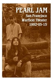 Poster Pearl Jam: Warfield Theater, San Francisco 1992