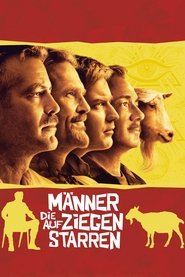 Poster Männer die auf Ziegen starren