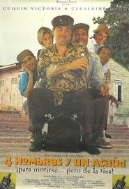 Poster 4 hombres y un ataud 1996
