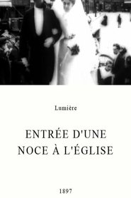 Poster Entrée d'une noce à l'église 1897