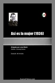 Poster Así es la mujer 1936