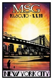 Poster Phish 2010-12-31 Madison Square Garden, New York, NY 2010