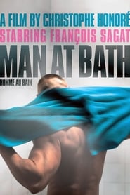 Man at Bath постер