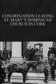 Poster Congregation Leaving St. Mary's Dominican Church in Cork 1902