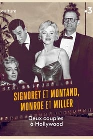 Poster Signoret et Montand, Monroe et Miller : Deux couples à Hollywood