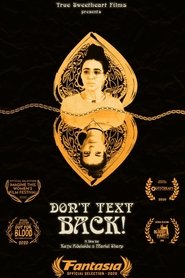 Poster Don't Text Back 2020