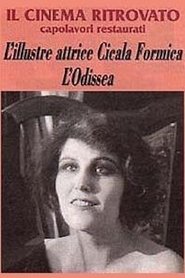 Poster The Famous Actress Cicala Formica 1920
