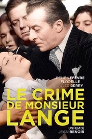 Film Le crime de Monsieur Lange streaming VF complet