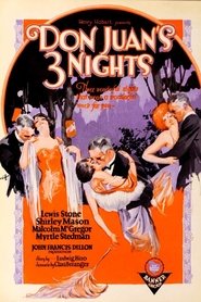 Film Don Juan's 3 Nights streaming VF complet