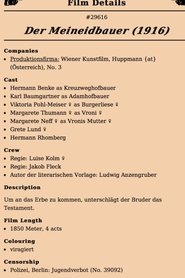 Film Der Meineidbauer streaming VF complet