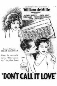 Film Don't Call It Love streaming VF complet