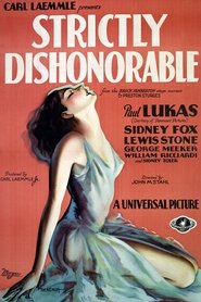 Film Strictly Dishonorable streaming VF complet