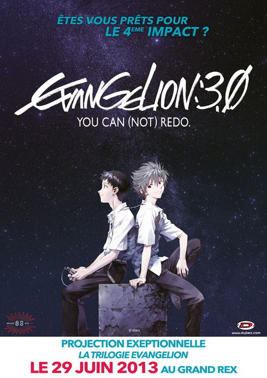 affiche du film Evangelion : 3.0 You Can (Not) Redo