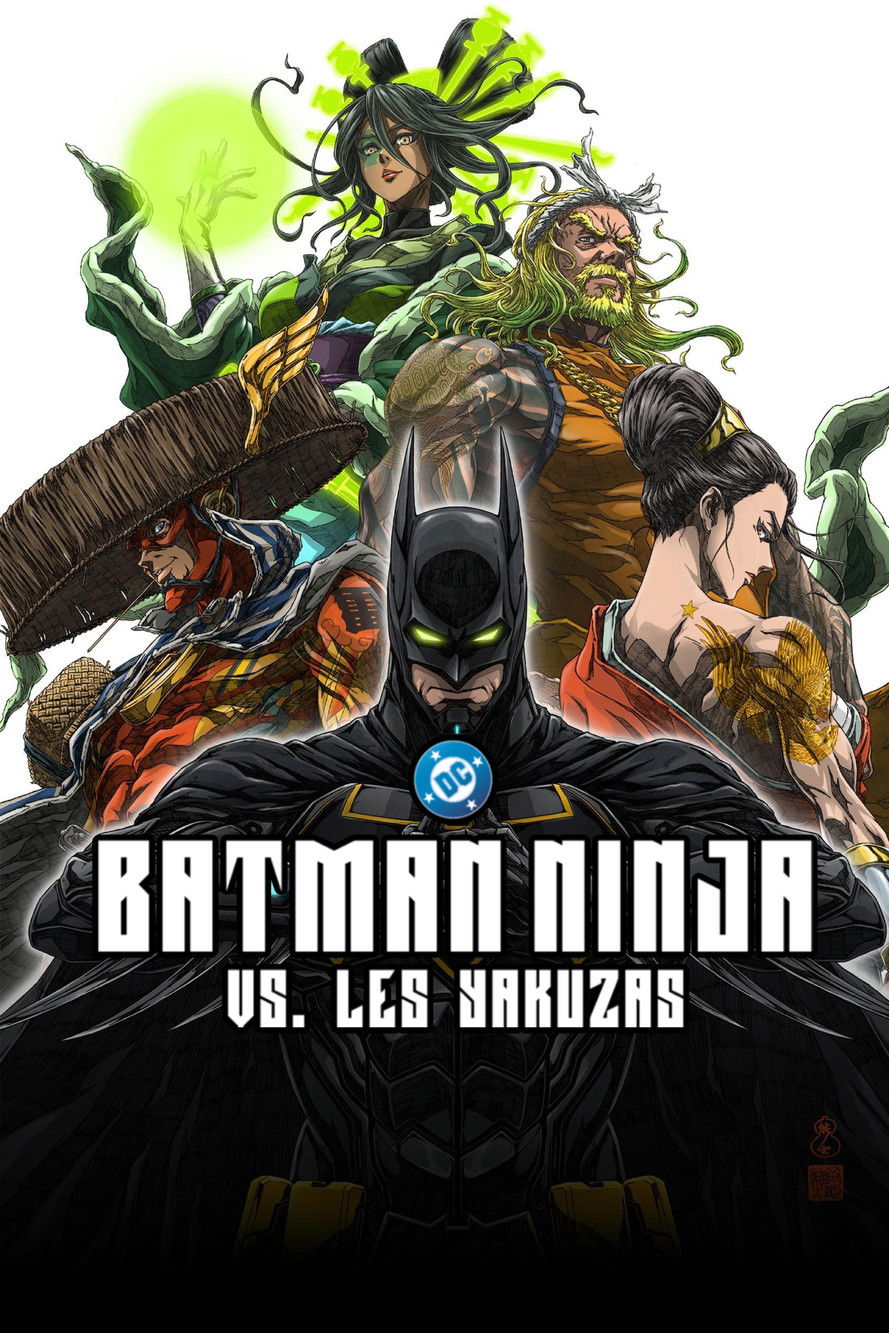 affiche du film Batman Ninja vs. Les Yakuzas