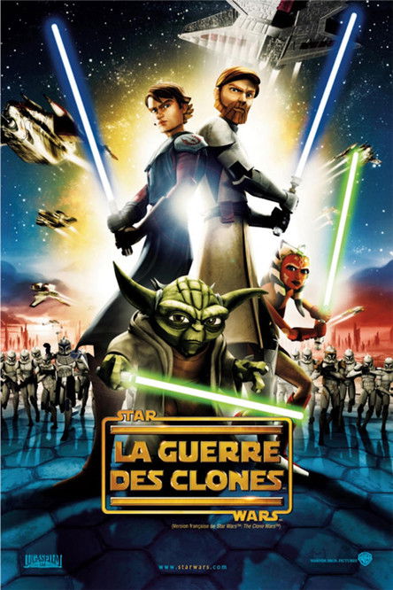 affiche du film Star Wars : The Clone Wars