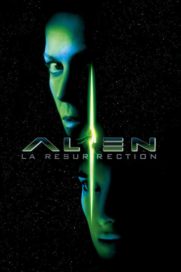 affiche du film Alien, la résurrection