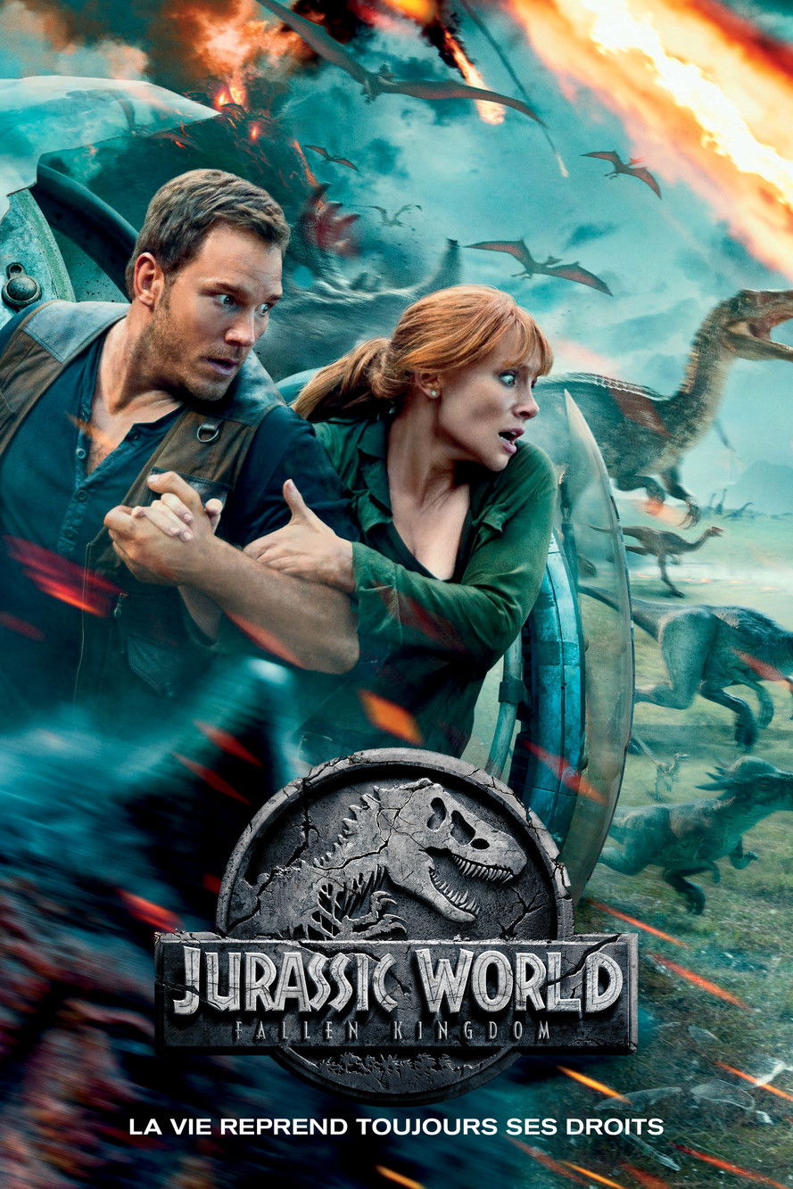 affiche du film Jurassic World : Fallen Kingdom