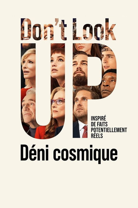 affiche du film Don't Look Up : Déni cosmique