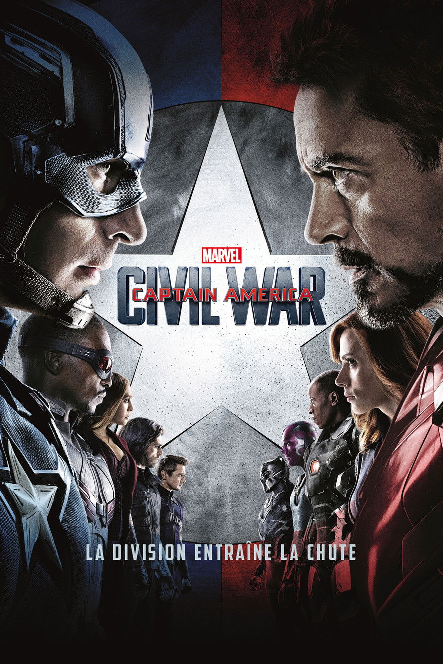 affiche du film Captain America : Civil War