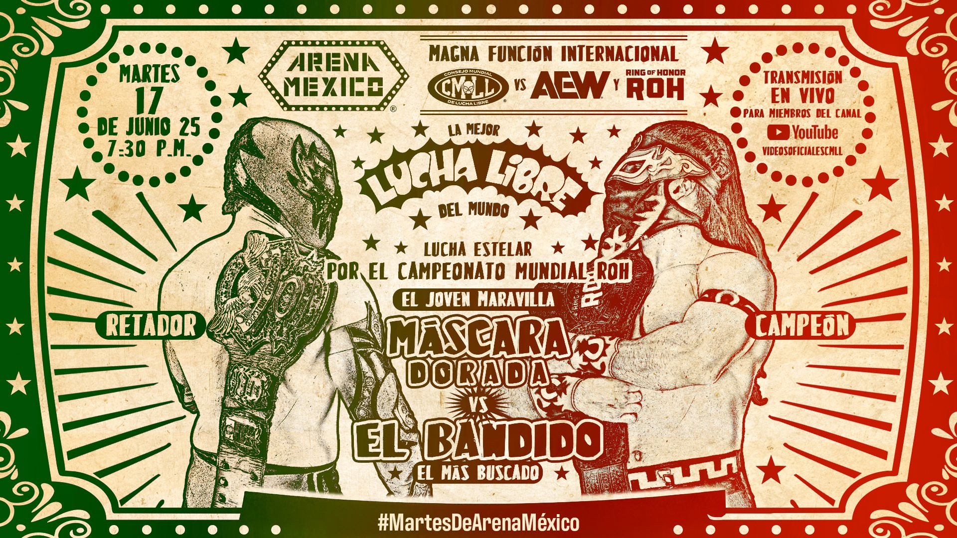 CMLL Martes Populares - CMLL vs. AEW/ROH