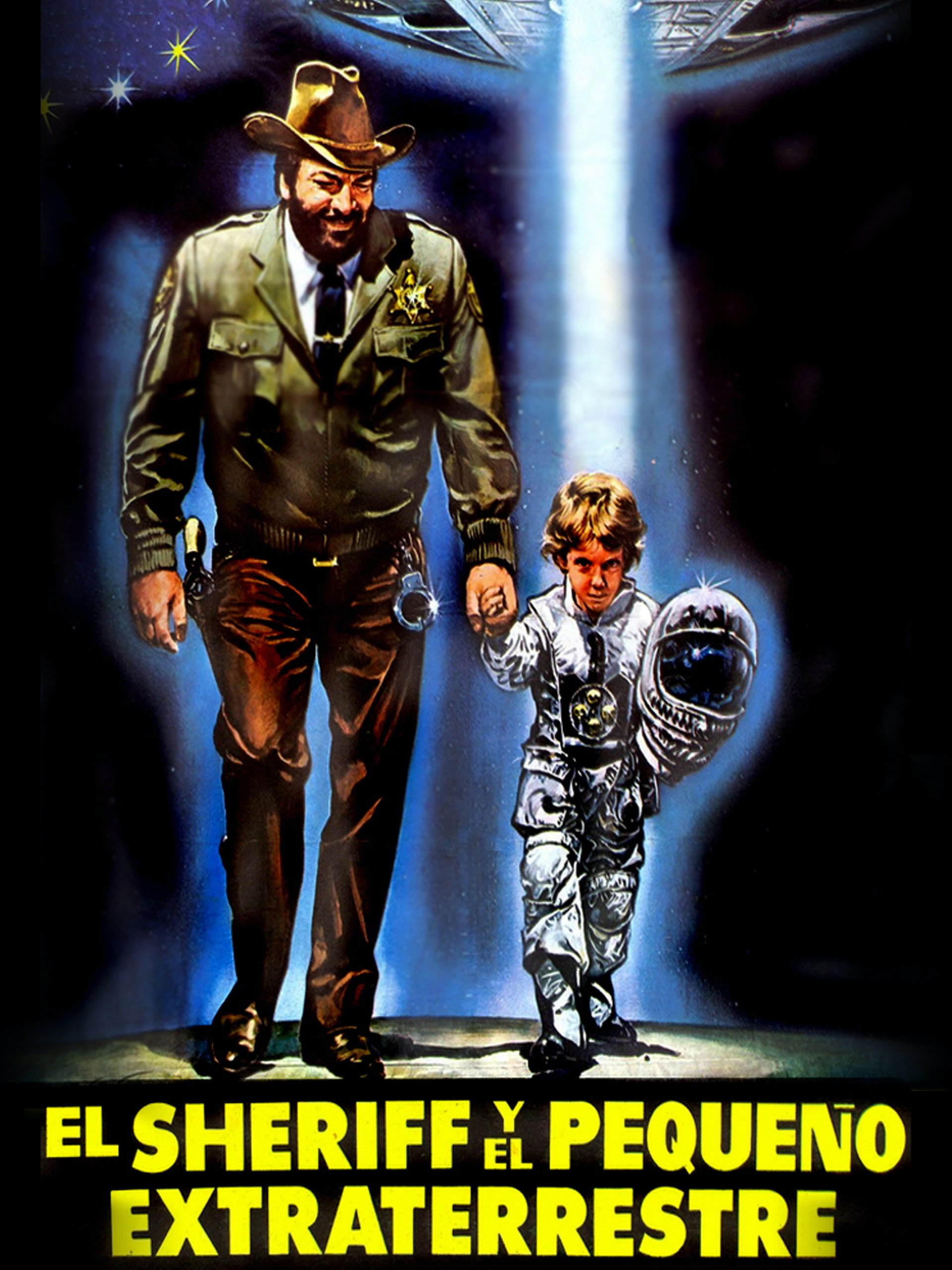 El sheriff y el pequeño extraterrestre