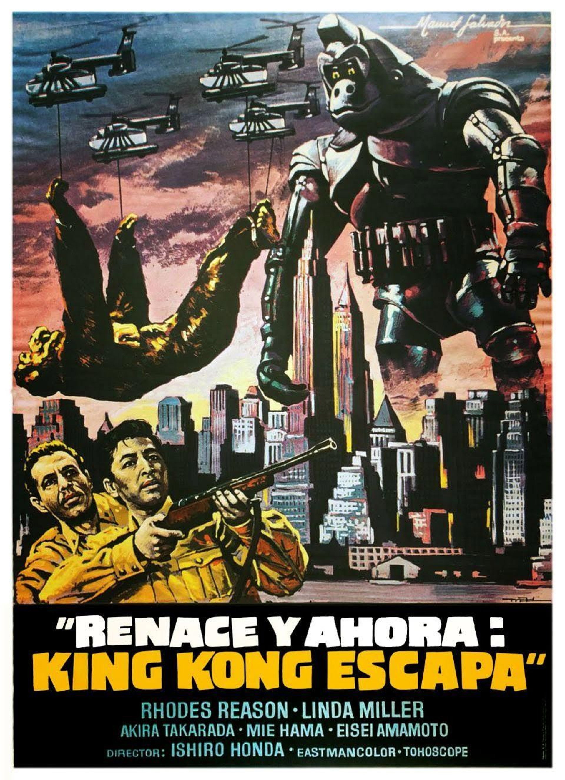 King Kong escapa