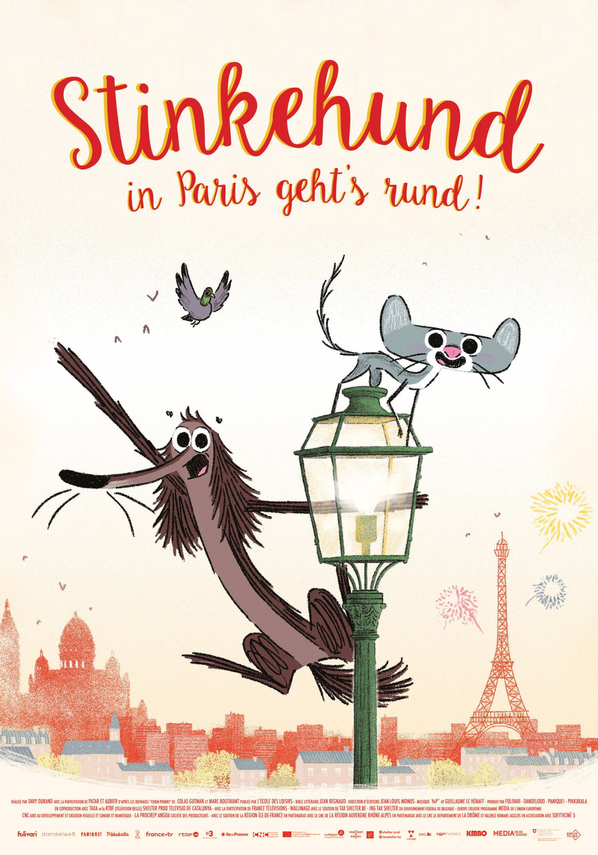 Stinkehund, in Paris geht's rund!