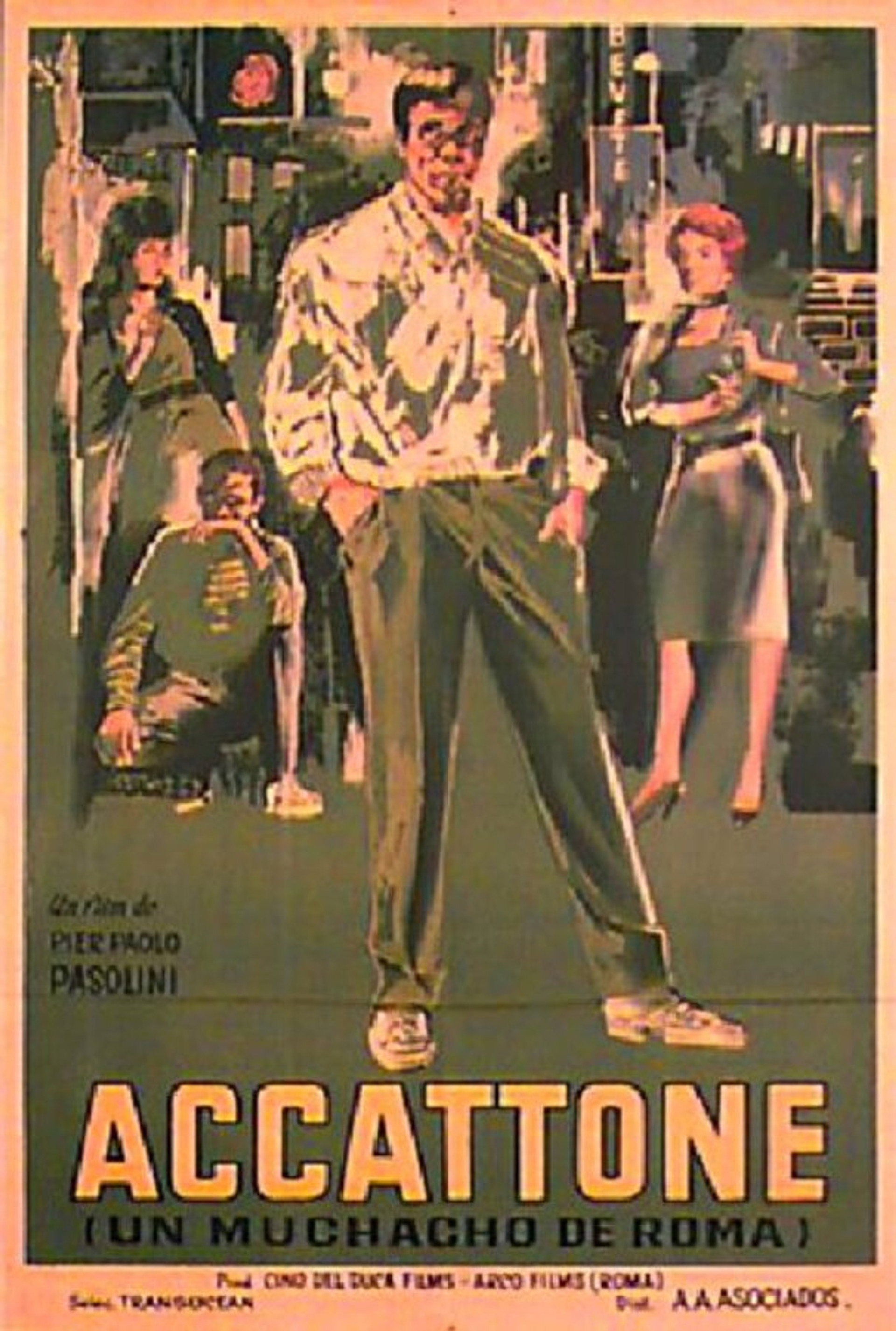 Accattone, un muchacho de Roma