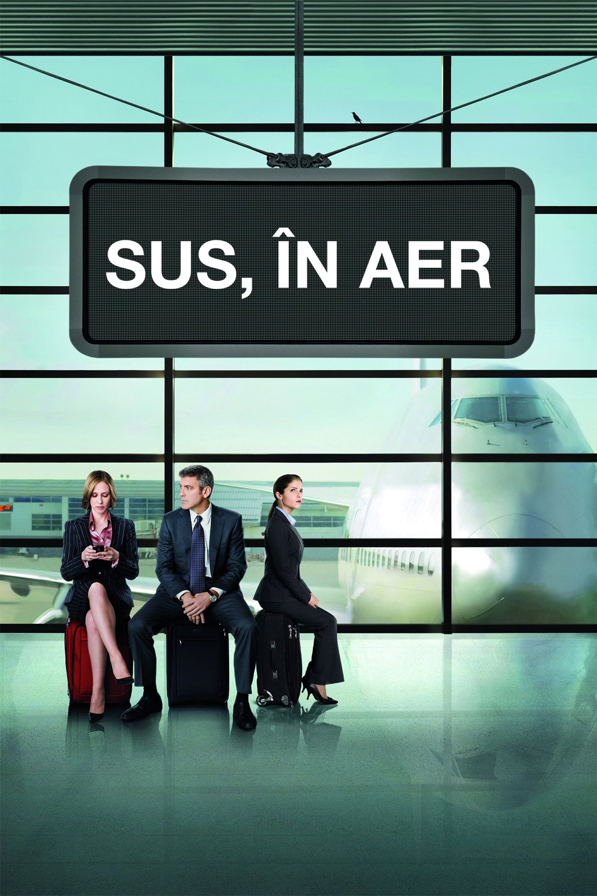 Sus, în aer
