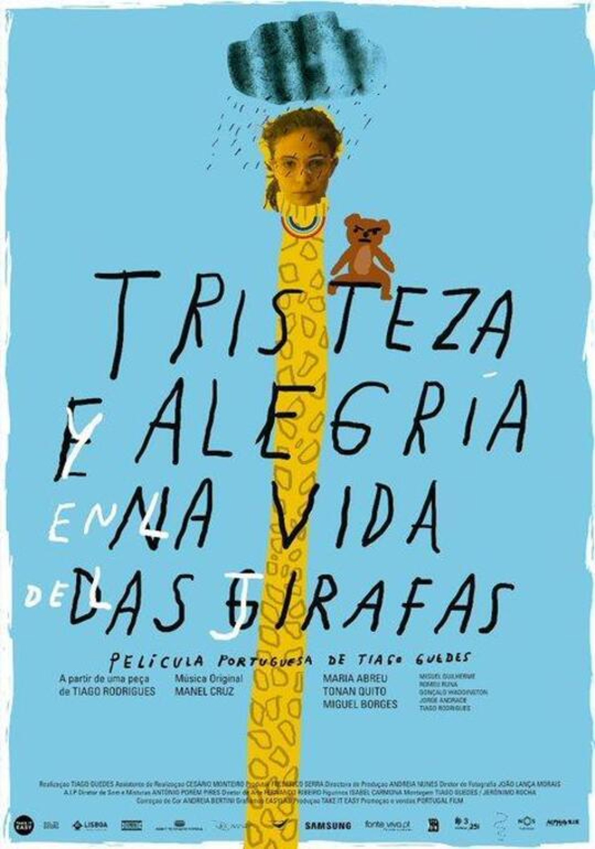 Tristeza y alegría en la vida de las girafas