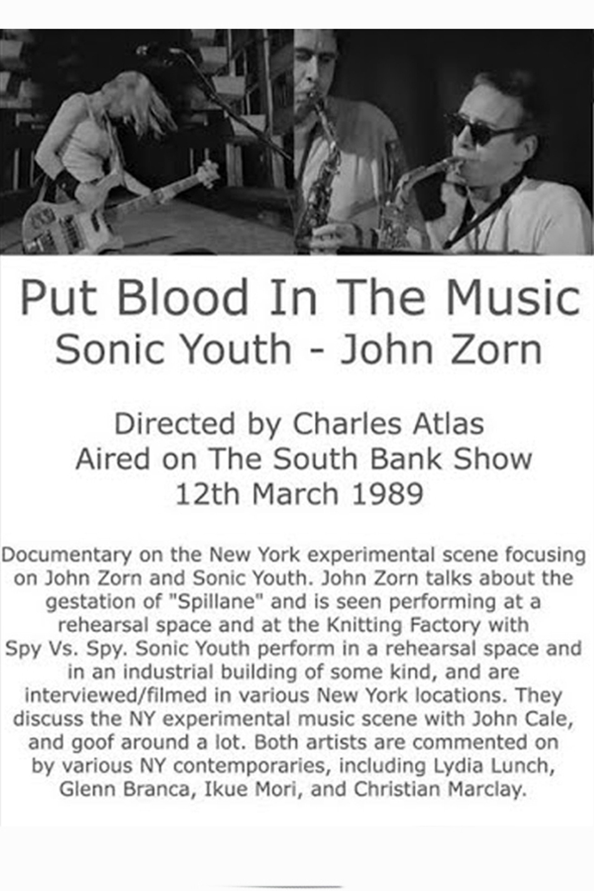Put More Blood Into the Music