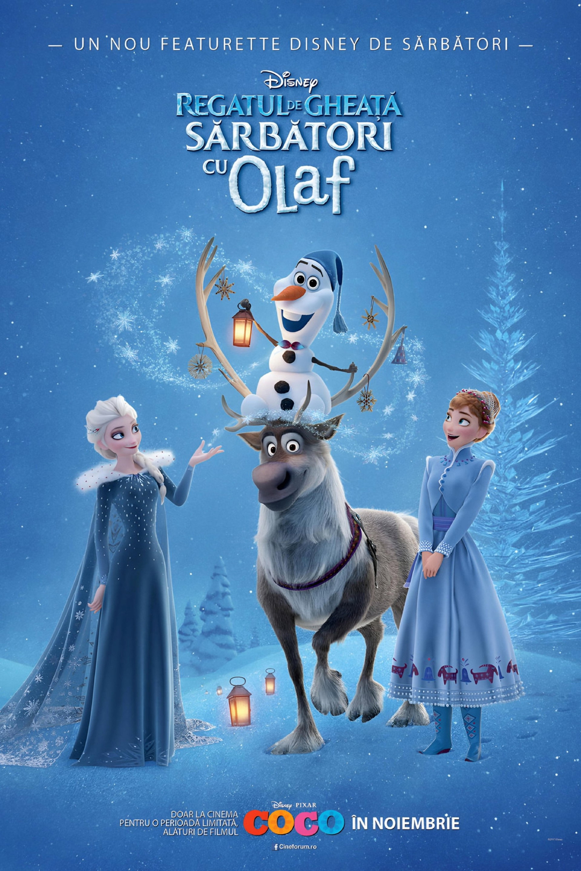 Regatul de Gheaţă. Sărbători cu Olaf