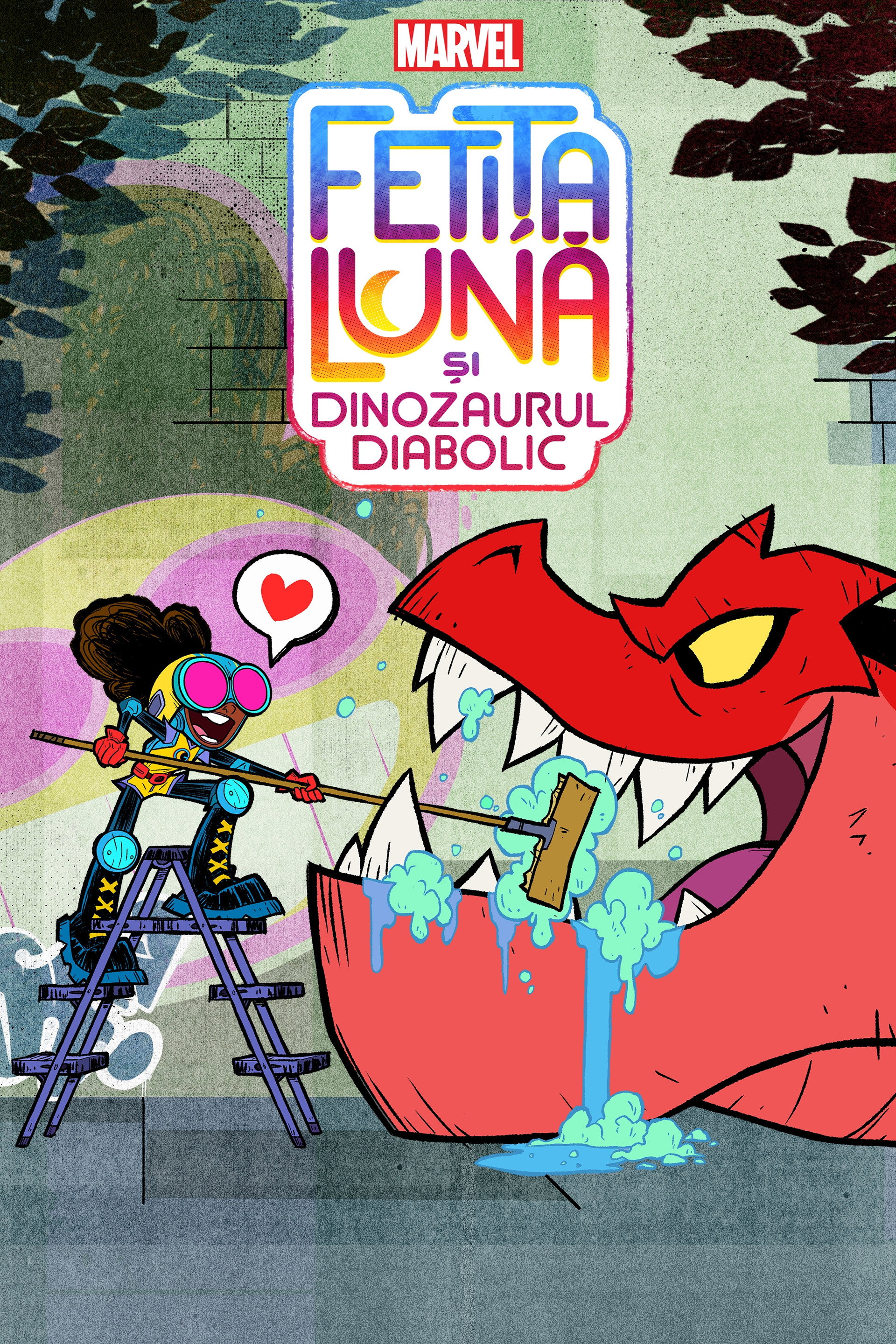 Fetița Lună și Dinozaurul Diabolic