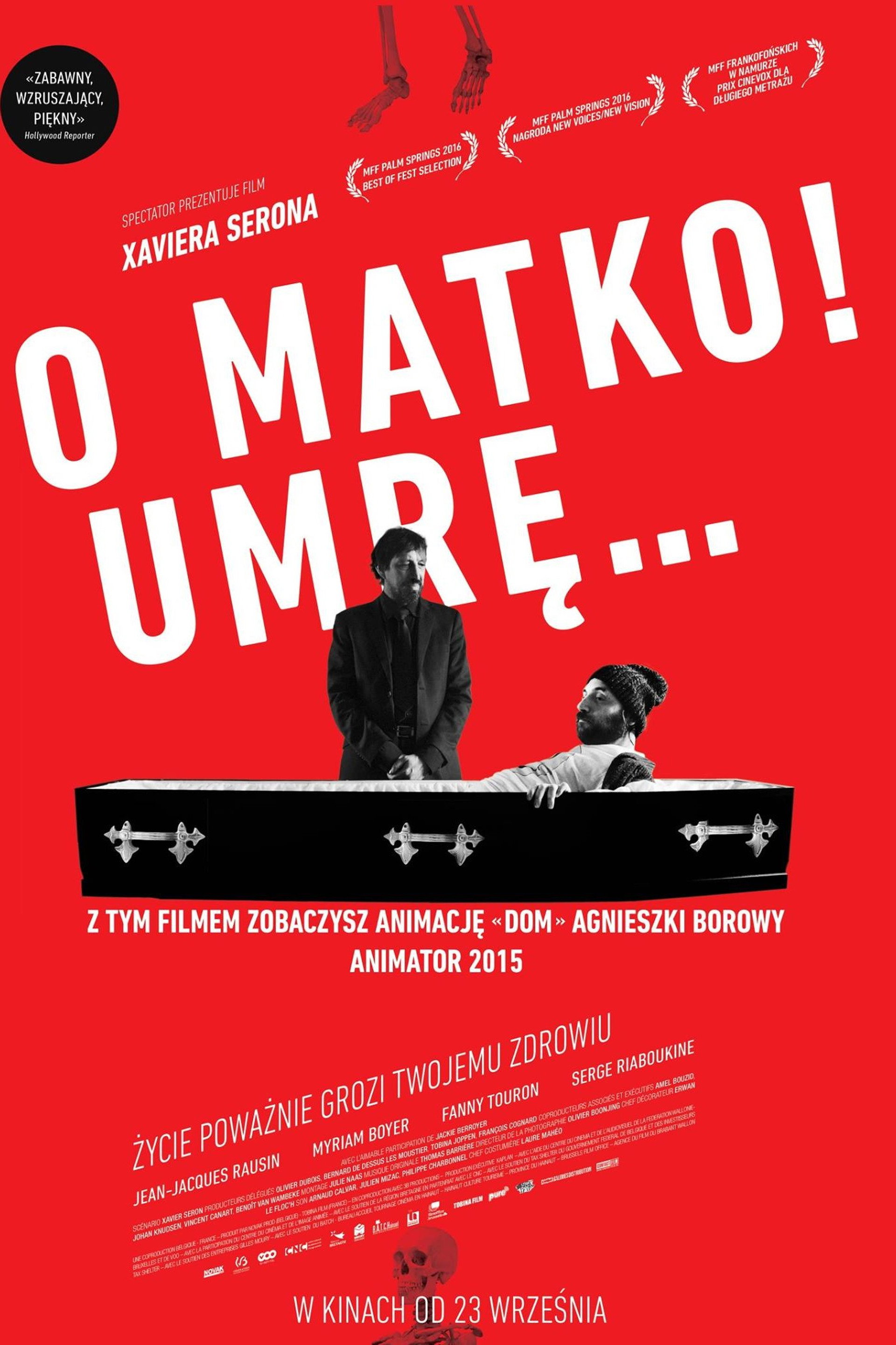 O matko! Umrę...