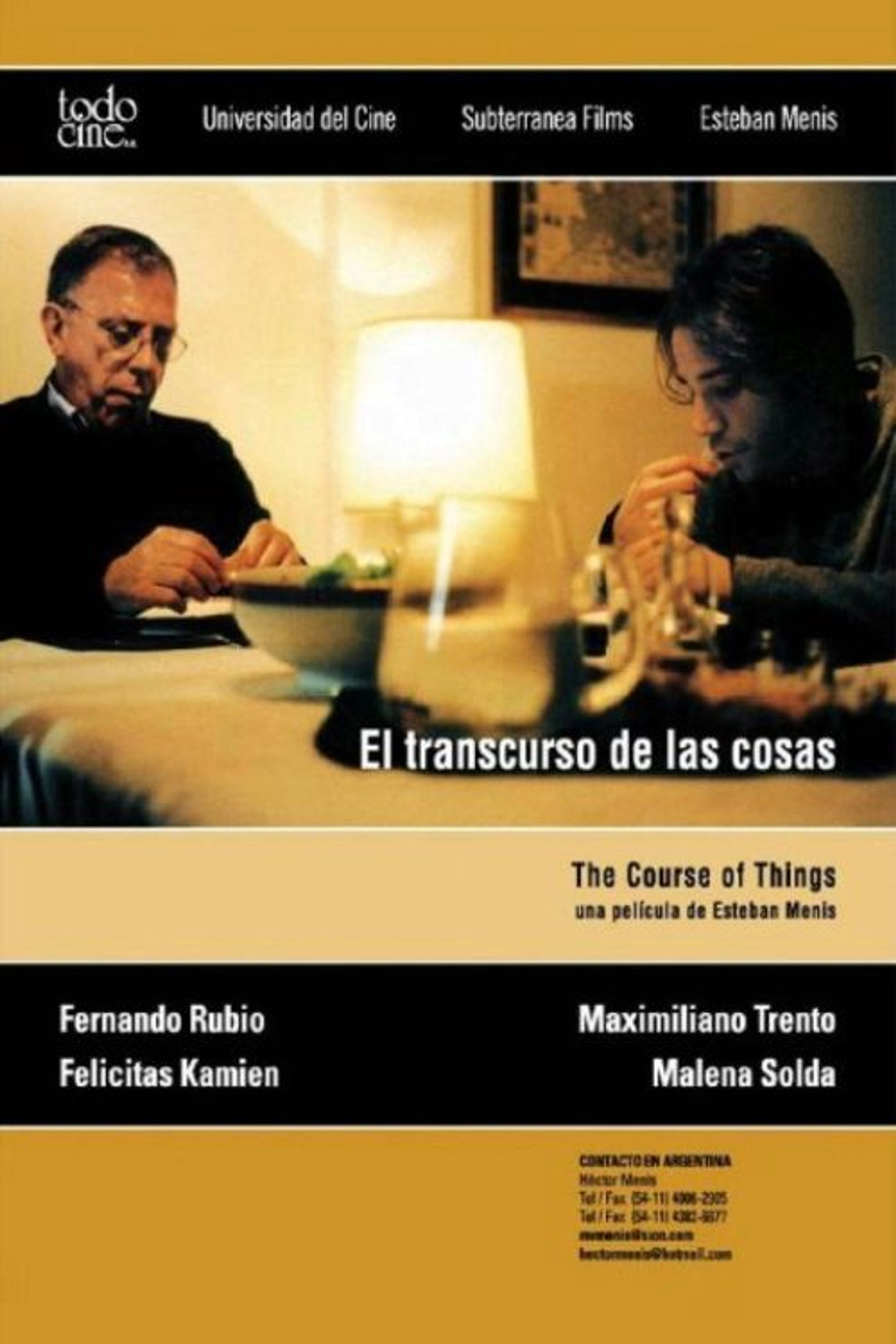 El transcurso de las cosas