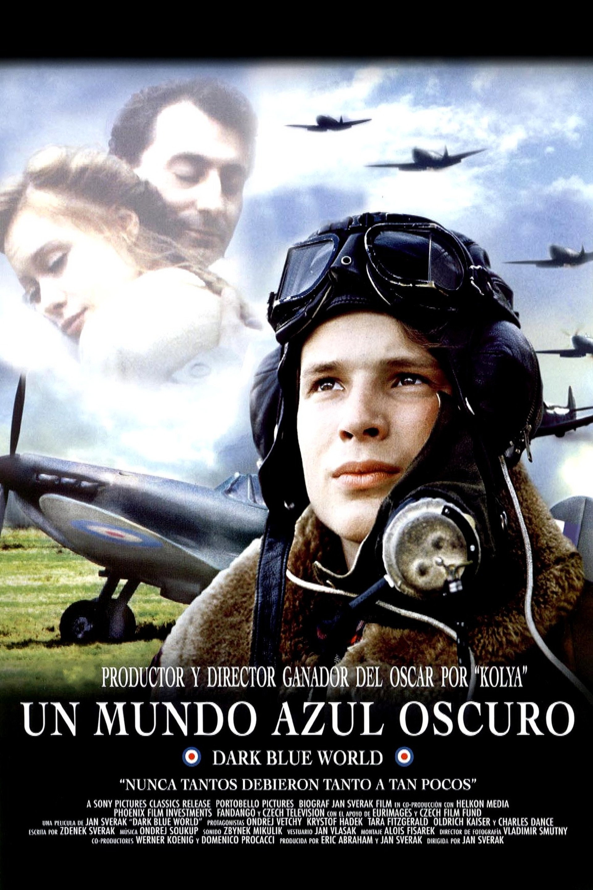 Un mundo azul oscuro