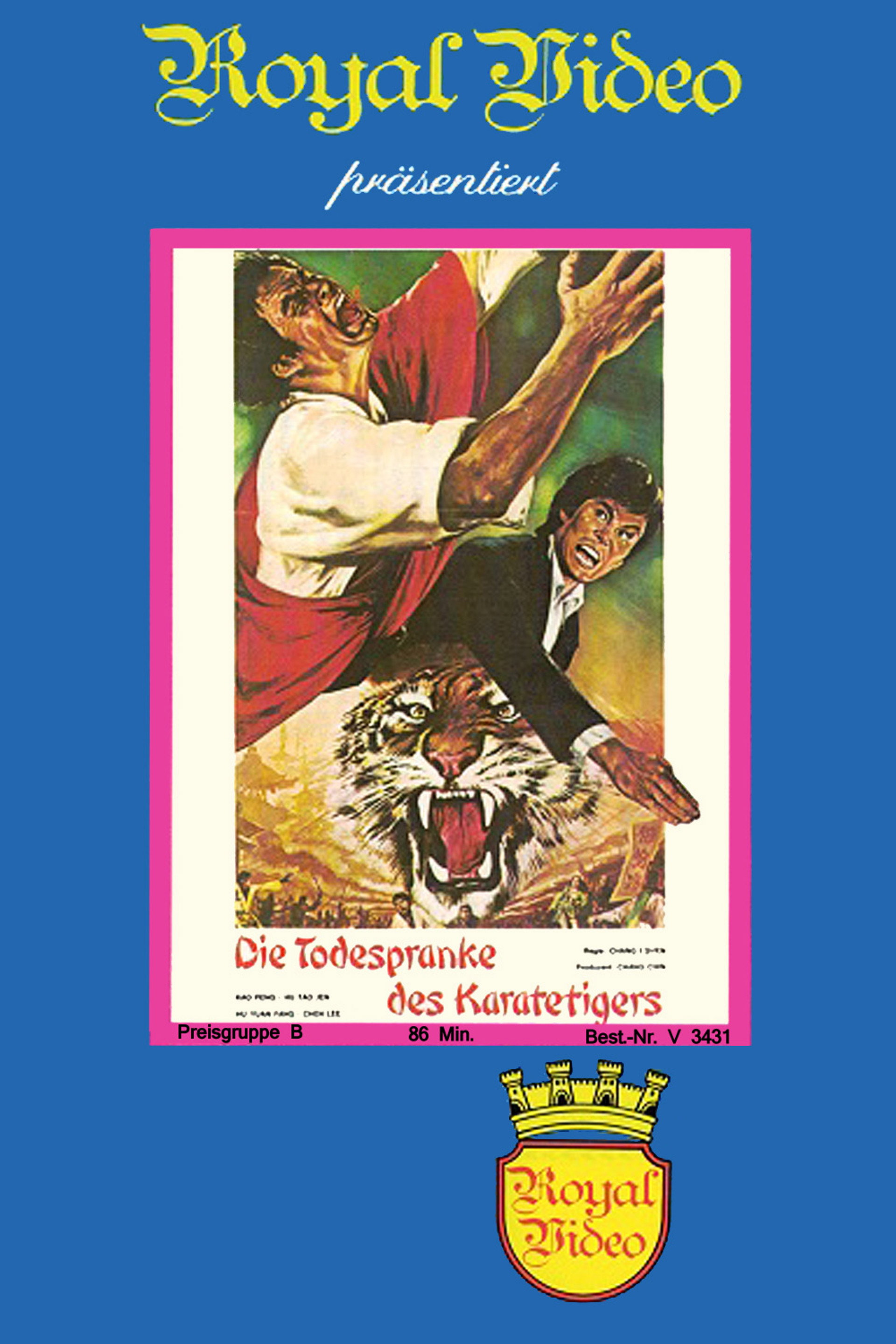 Die Todespranke des Karatetigers