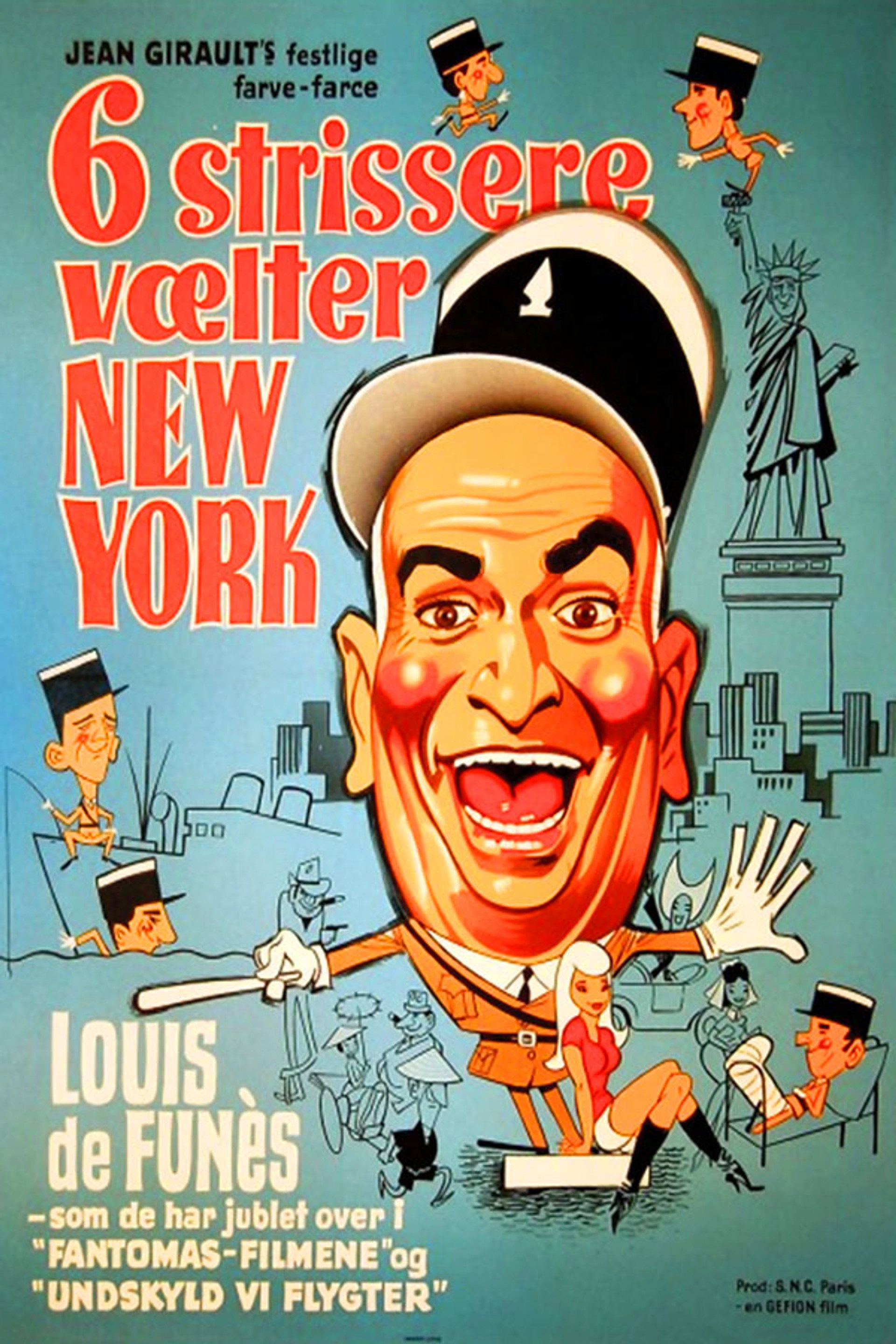 6 strissere vælter New York