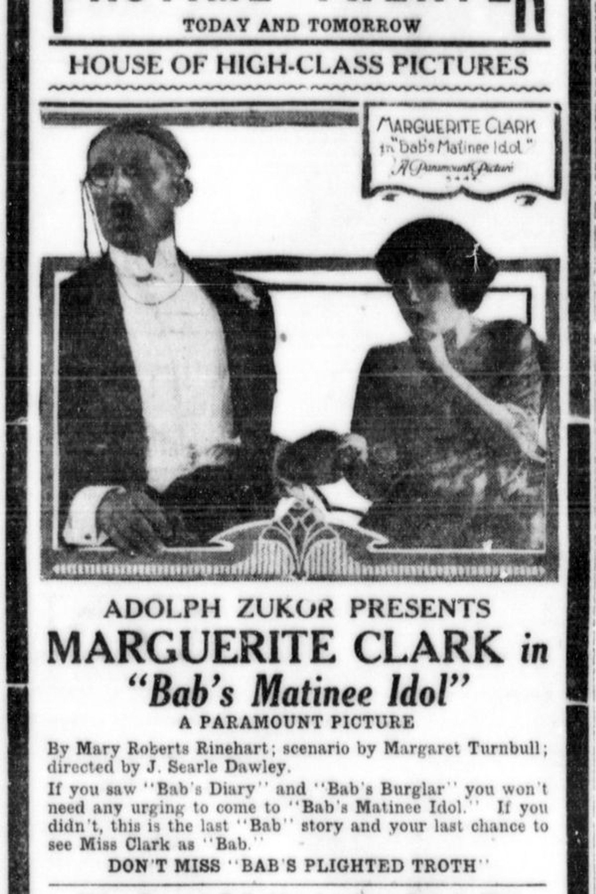 Bab's Matinee Idol