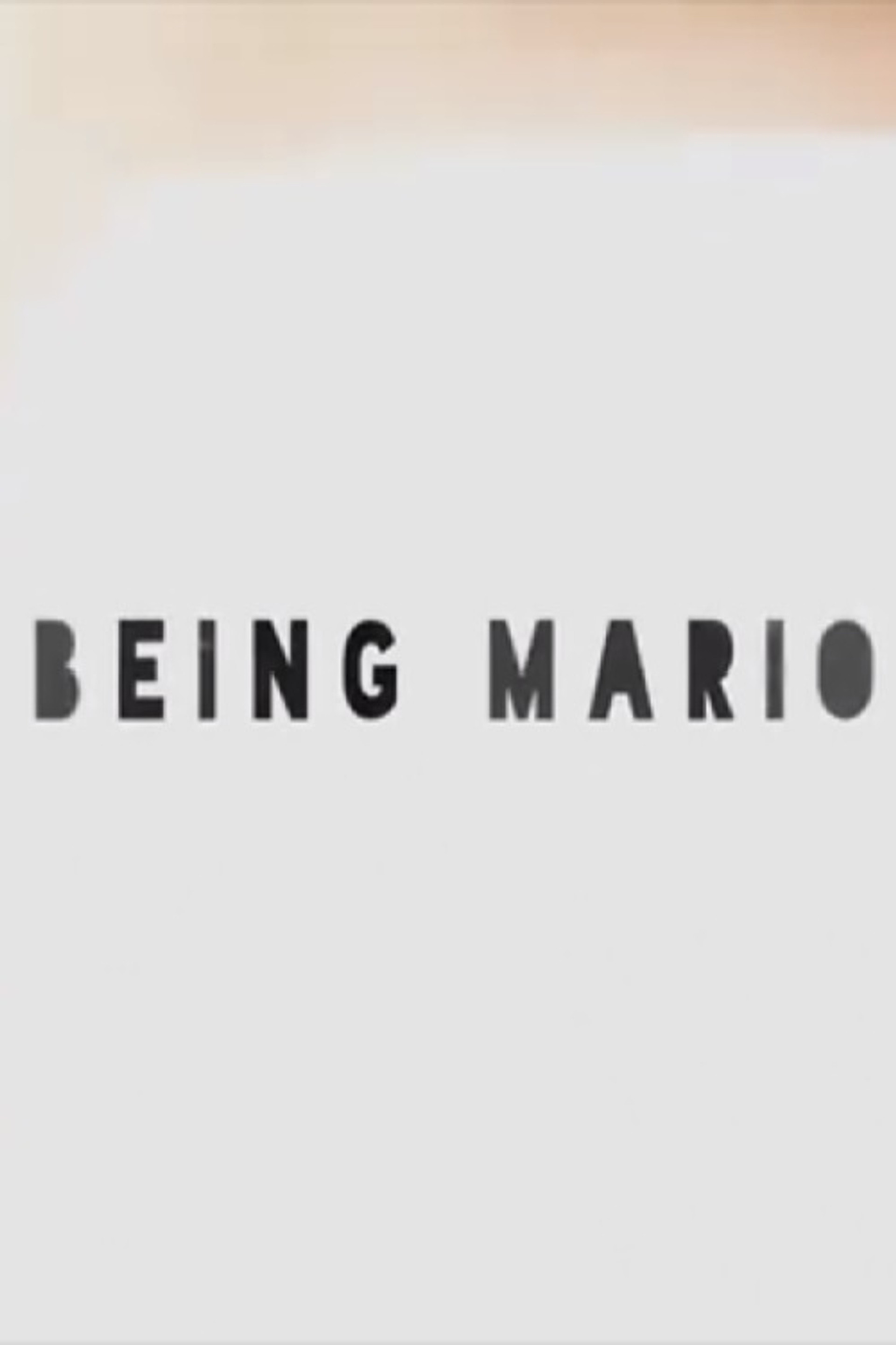 To Be Mario