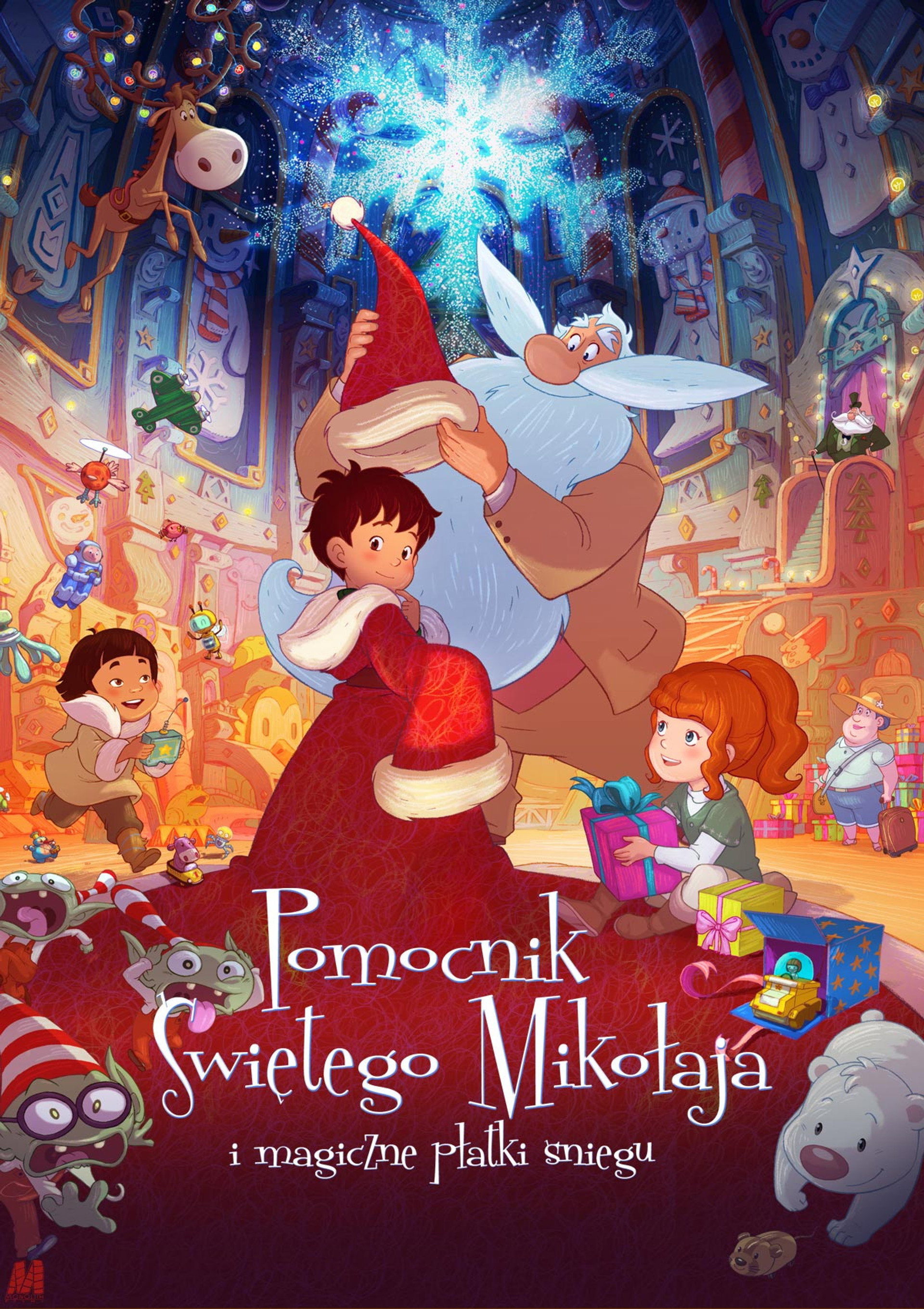 Pomocnik Świętego Mikołaja i magiczne płatki śniegu