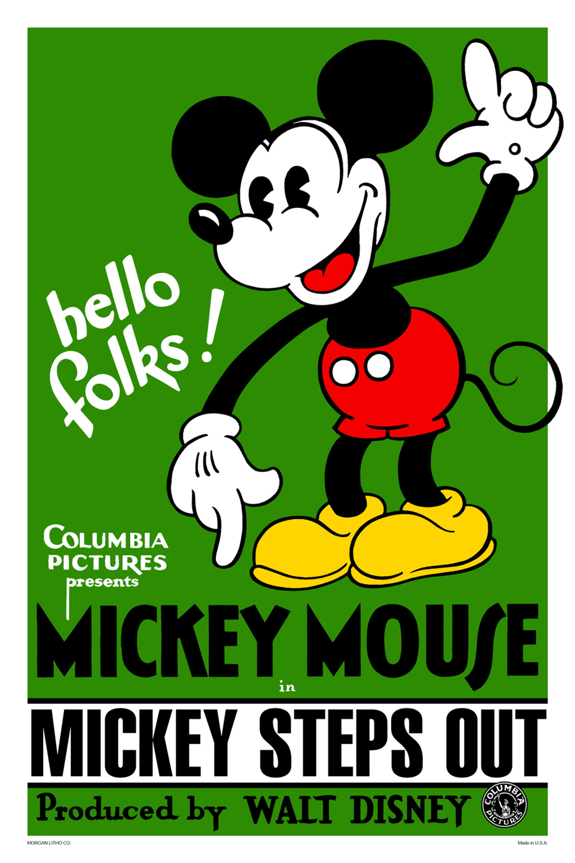 Mickey Steps Out
