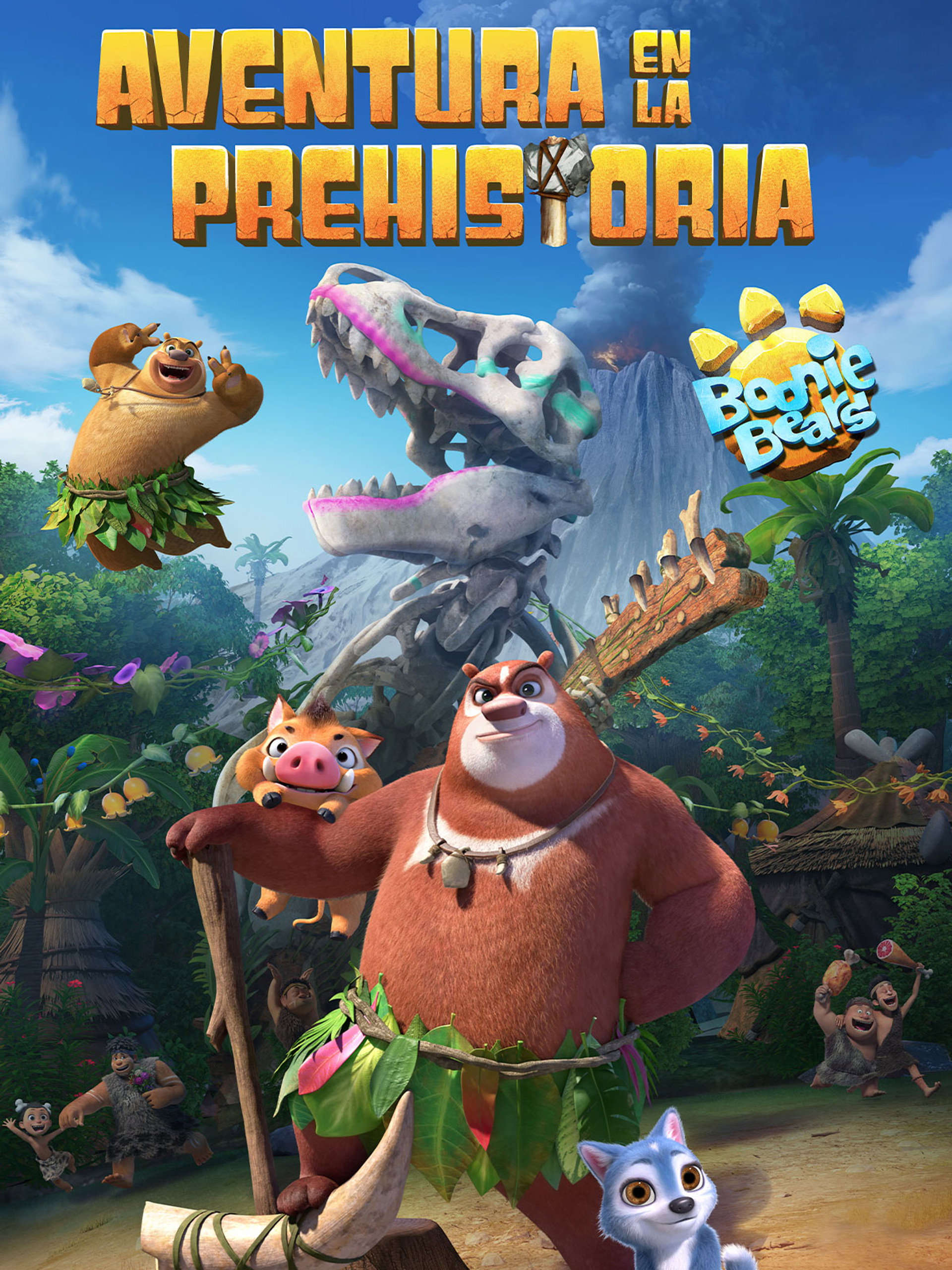 Boonie Bears: Aventura en la prehistoria