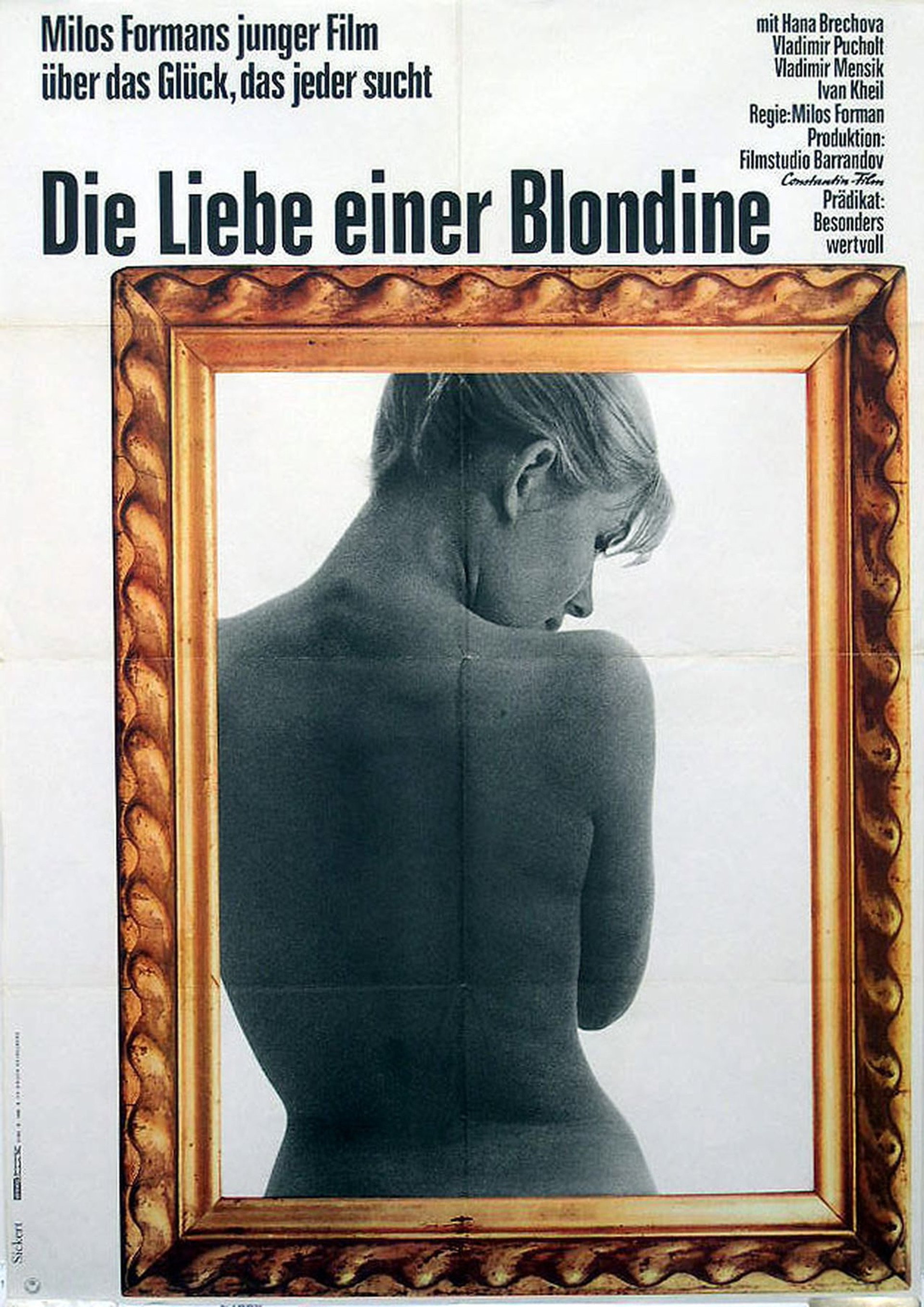 Die Liebe einer Blondine