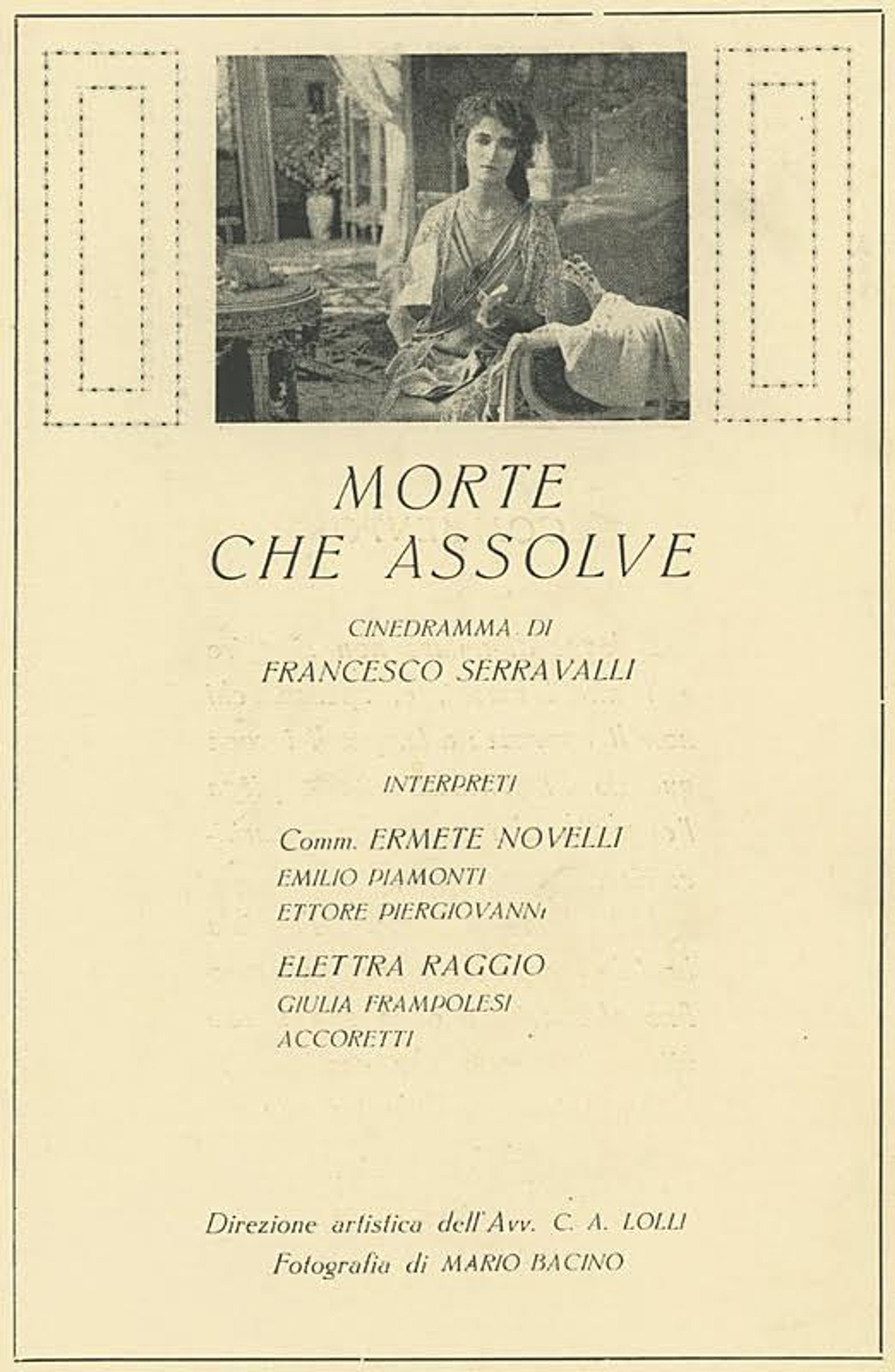 La morte che assolve