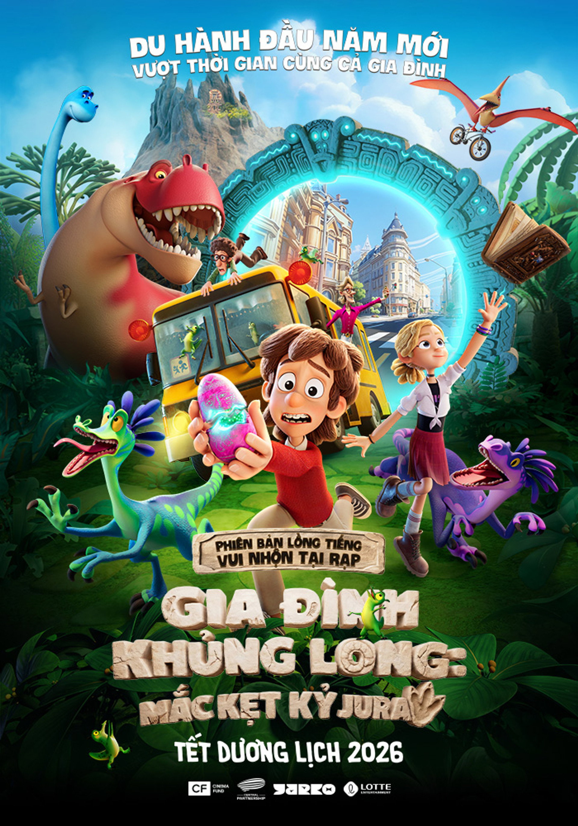 Gia Đình Khủng Long: Mắc Kẹt Kỷ Jura