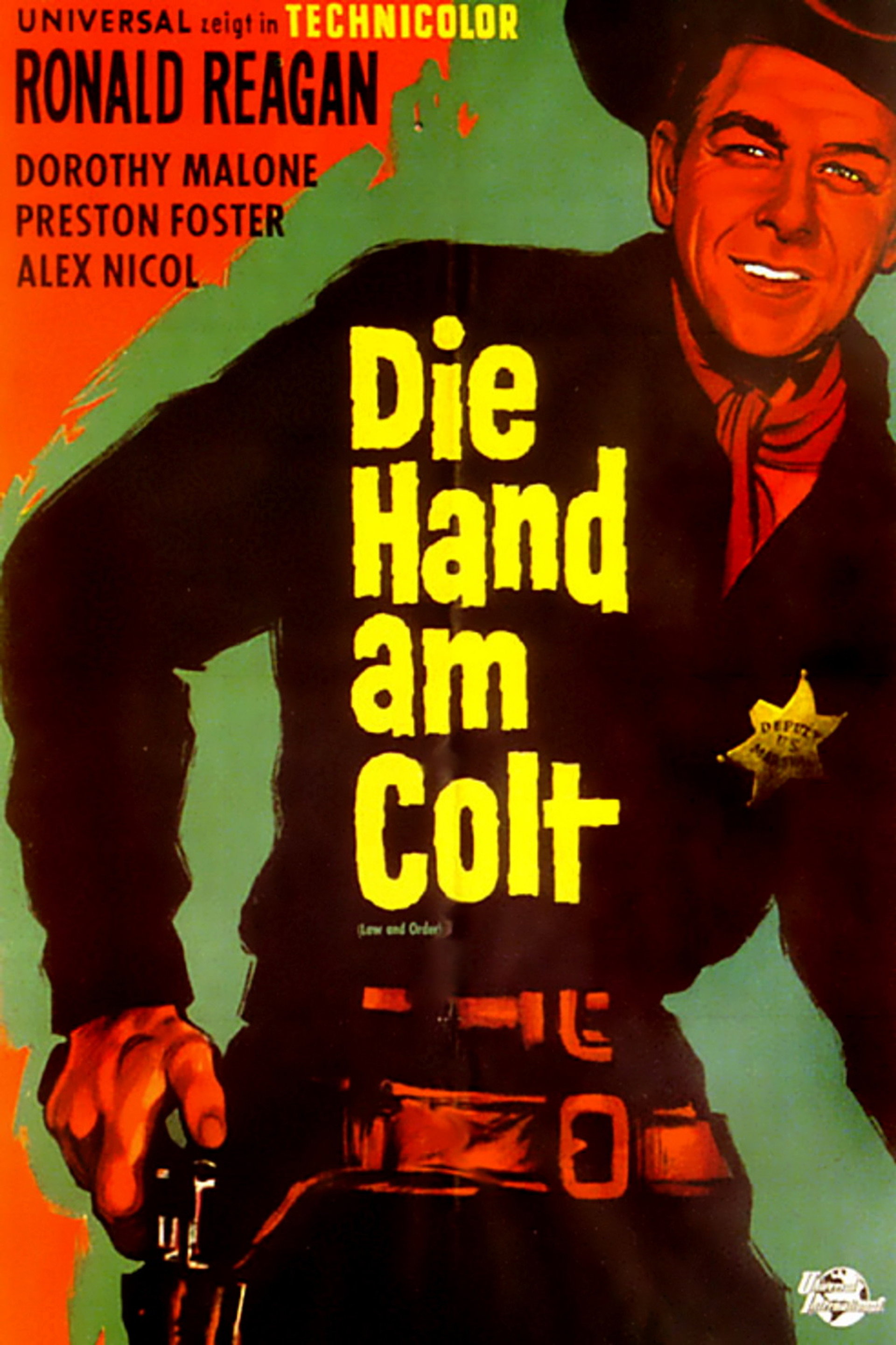 Die Hand am Colt