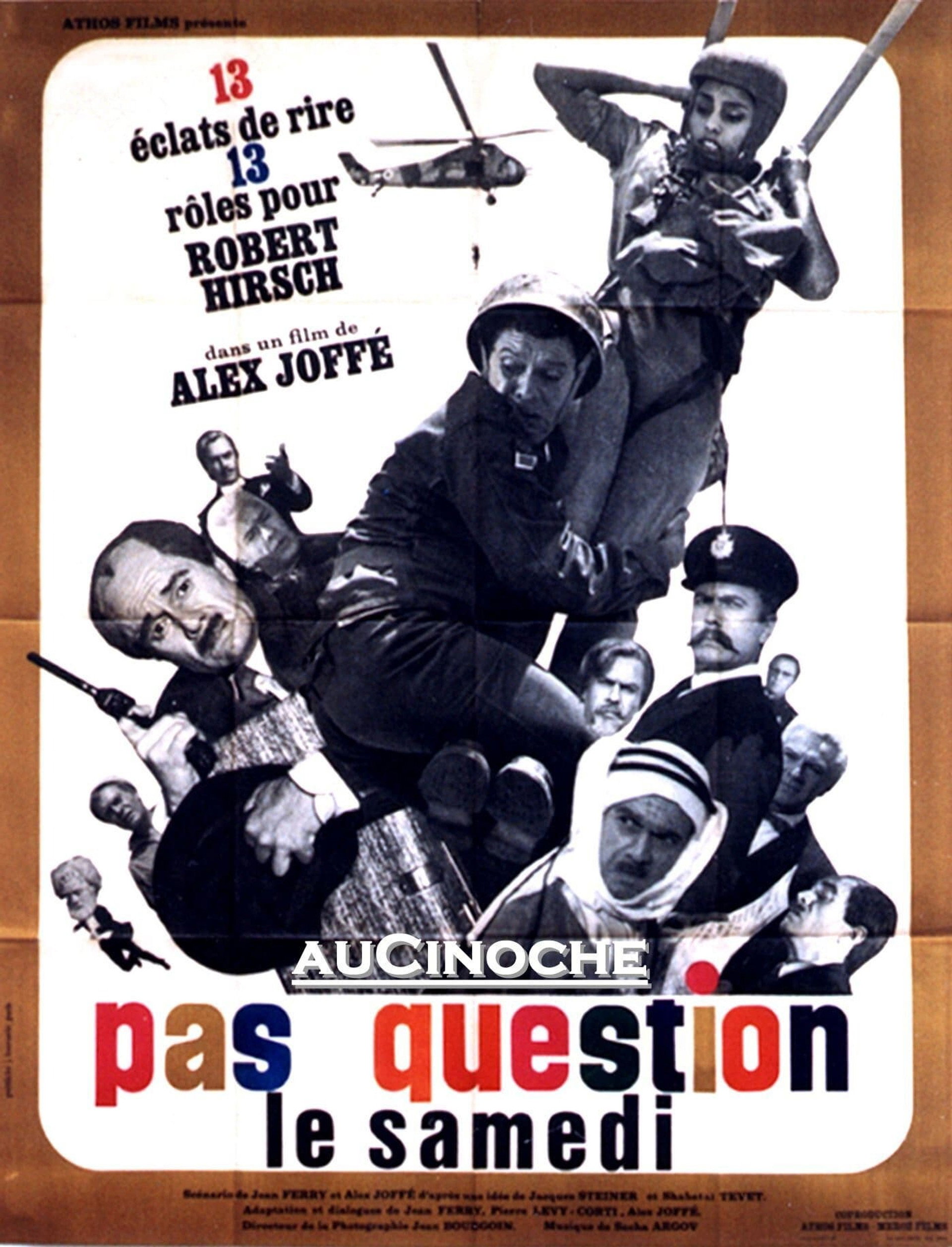 Pas question le samedi